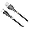 forever sleek cable usb to usb c 10 m 3a black extra photo 1 forever sleek cable usb to usb c 10 m 3a black extra photo 1