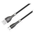 forever sleek cable usb to usb c 10 m 3a black extra photo 2 forever sleek cable usb to usb c 10 m 3a black extra photo 2