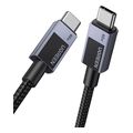 ugreen type c to type c cable l524 60w 3a 1m grey extra photo 3 ugreen type c to type c cable l524 60w 3a 1m grey extra photo 3