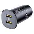 baseus car charger gotrip 30w 3a 2 x type c black extra photo 2 baseus car charger gotrip 30w 3a 2 x type c black extra photo 2