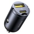 baseus car charger tiny star 30w 3a 1 x usb a 1 x type c black c00035001121 02 extra photo 2