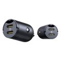 baseus car charger tiny star 30w 3a 2 x type c black c00035001121 03 extra photo 1