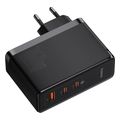 baseus wall charger gan5 pro 160w 5a 1 x usb a 2 x type c with type c cable black extra photo 2 baseus wall charger gan5 pro 160w 5a 1 x usb a 2 x type c with type c cable black extra photo 2