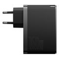 baseus wall charger gan5 pro 160w 5a 1 x usb a 2 x type c with type c cable black extra photo 3 baseus wall charger gan5 pro 160w 5a 1 x usb a 2 x type c with type c cable black extra photo 3