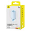 baseus wall charger gan6 pro 100w 325a 2 x usb a 2 x type c with type c cable blue extra photo 5 baseus wall charger gan6 pro 100w 325a 2 x usb a 2 x type c with type c cable blue extra photo 5