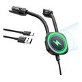 baseus wireless car charger primetrip c03s pro 15w 167a black extra photo 2 baseus wireless car charger primetrip c03s pro 15w 167a black extra photo 2