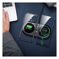 baseus wireless charger simple 2in1 15w 167a transparent extra photo 6 baseus wireless charger simple 2in1 15w 167a transparent extra photo 6