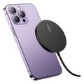 baseus wireless charger simple mini 3 15w 167a black extra photo 2