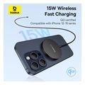 baseus wireless charger simple mini4 air 15w 167a black extra photo 3