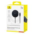 baseus wireless charger simple mini4 air 15w 167a black extra photo 4