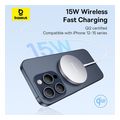 baseus wireless charger simple mini4 air 15w 167a white silver extra photo 5 baseus wireless charger simple mini4 air 15w 167a white silver extra photo 5