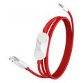 oneplus dl162 80w usb a to type c pogo pin cable 12m red 5461100665 extra photo 1