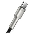 baseus cafule metal series 66w 6a usb a to type c cable 1m black extra photo 3