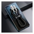 baseus cafule metal series 66w 6a usb a to type c cable 1m black extra photo 5