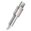 baseus cafule metal series 66w 6a usb a to type c cable 1m white extra photo 3 baseus cafule metal series 66w 6a usb a to type c cable 1m white extra photo 3