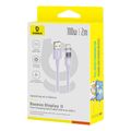 baseus display 2 100w 5a usb a to type c cable 2m purple extra photo 6 baseus display 2 100w 5a usb a to type c cable 2m purple extra photo 6