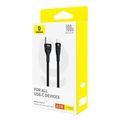 baseus flash series ii 100w 5a usb a to type c cable 1m black extra photo 4