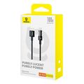baseus gem 100w 5a usb a to type c cable 1m black extra photo 6 baseus gem 100w 5a usb a to type c cable 1m black extra photo 6