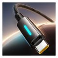 baseus lit button control 100w 5a usb a to type c cable 2m black extra photo 4 baseus lit button control 100w 5a usb a to type c cable 2m black extra photo 4
