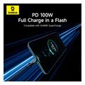 baseus lit button control 100w 5a usb a to type c cable 2m black extra photo 5 baseus lit button control 100w 5a usb a to type c cable 2m black extra photo 5