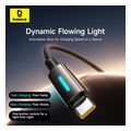 baseus lit button control 100w 5a usb a to type c cable 2m black extra photo 6 baseus lit button control 100w 5a usb a to type c cable 2m black extra photo 6