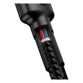 baseus cafule 60w 3a type c to type c cable 2m 3 pack black grey extra photo 5