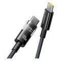 baseus display 2 100w 5a type c to type c cable 1m black extra photo 2