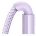 baseus display 2 100w 5a type c to type c cable 1m purple extra photo 3
