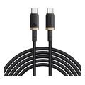 baseus dura series 240w type c to type c cable 1m gold black extra photo 1