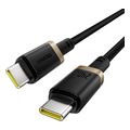 baseus dura series 240w type c to type c cable 1m gold black extra photo 4