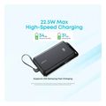 powerbank anker zolo 20000mah 225w qc pd black extra photo 3