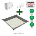 4smarts pocket tray organizer with wireless charger 15w travel charger type c cable grey extra photo 5