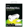 car fast charger duracell with output usb a 24a usb a to mfi lightning cable 1m white extra photo 1 car fast charger duracell with output usb a 24a usb a to mfi lightning cable 1m white extra photo 1