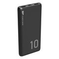 silicon power powerbank qp15 black 10000 mah external battery extra photo 1