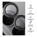 tempered glass full face hammer glass for camera lens apple iphone 17 silver extra photo 2