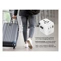 gembird universal travel power adapter 20 w white extra photo 4