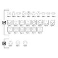 gembird universal travel power adapter 70 w white extra photo 4