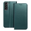 smart magneto book case for samsung a57 dark green extra photo 1