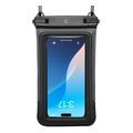 spigen a611p waterproof phone pouch case for max 69inch phone matte black acs09348 extra photo 3
