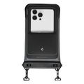 spigen a611p waterproof phone pouch case for max 69inch phone matte black acs09348 extra photo 4