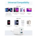 anker wall charger 323 33w 3a 1x usb a 1x type c white a2331g21 extra photo 6