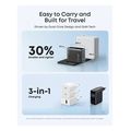 anker wall charger smart display 100w 5a 1x usb a 2x type c with type c cable grey b121bgz1 extra photo 1