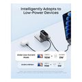 anker wall charger smart display 100w 5a 1x usb a 2x type c with type c cable grey b121bgz1 extra photo 6