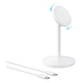 anker wireless charger maggo stand 15w 167a white a25x1h21 extra photo 2 anker wireless charger maggo stand 15w 167a white a25x1h21 extra photo 2
