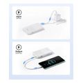 baseus powerbank enerfill bipow2 pro 10000mah 225w qc pd white extra photo 1