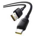 baseus usb a to type c cable silky 100w 5a 1m black extra photo 1