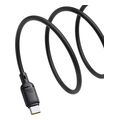 baseus usb a to type c cable silky 100w 5a 1m black extra photo 2