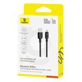 baseus usb a to type c cable silky 100w 5a 1m black extra photo 3