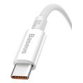 baseus usb a to type c cable superior series 100w 5a 1m white extra photo 1 baseus usb a to type c cable superior series 100w 5a 1m white extra photo 1