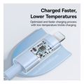 baseus gem type c to lightning cable 20w 24a 2m blue extra photo 1